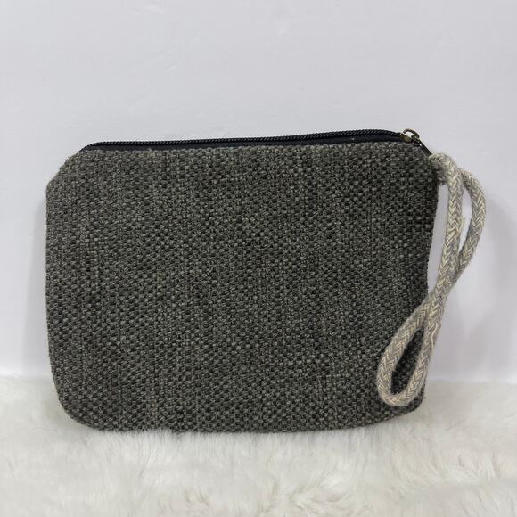 Pura Vida Canvas Zipper Cosmetic Travel Bag - Picture 3 of 4